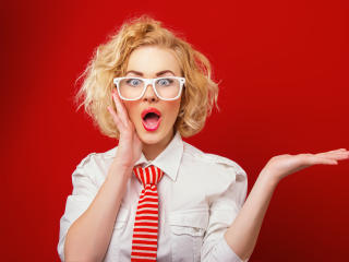 Picture of the sexy profile of FluffyWee, for a very hot webcam live show !